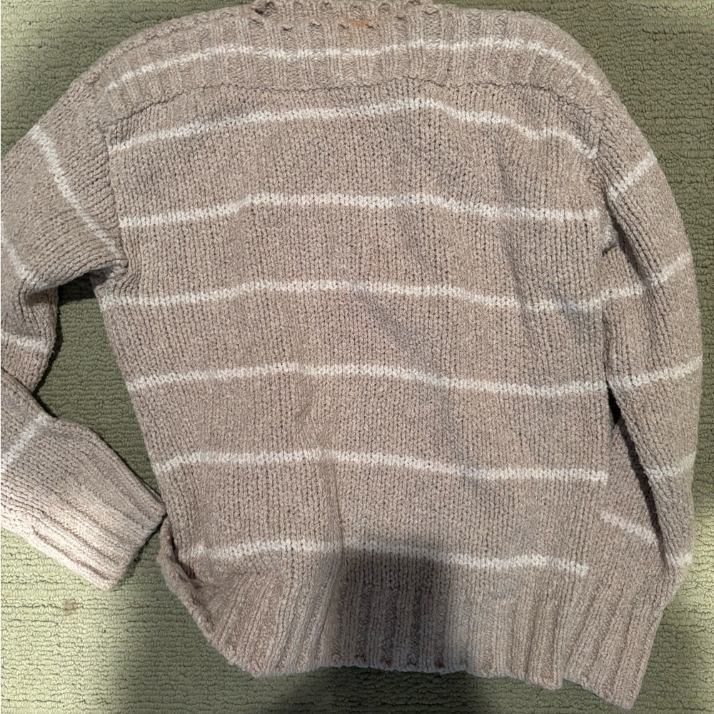 Cozy Striped Women's Sweater